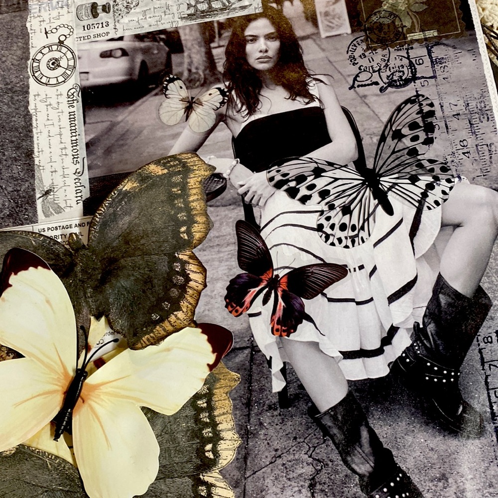 grateful art mailer / for Deena